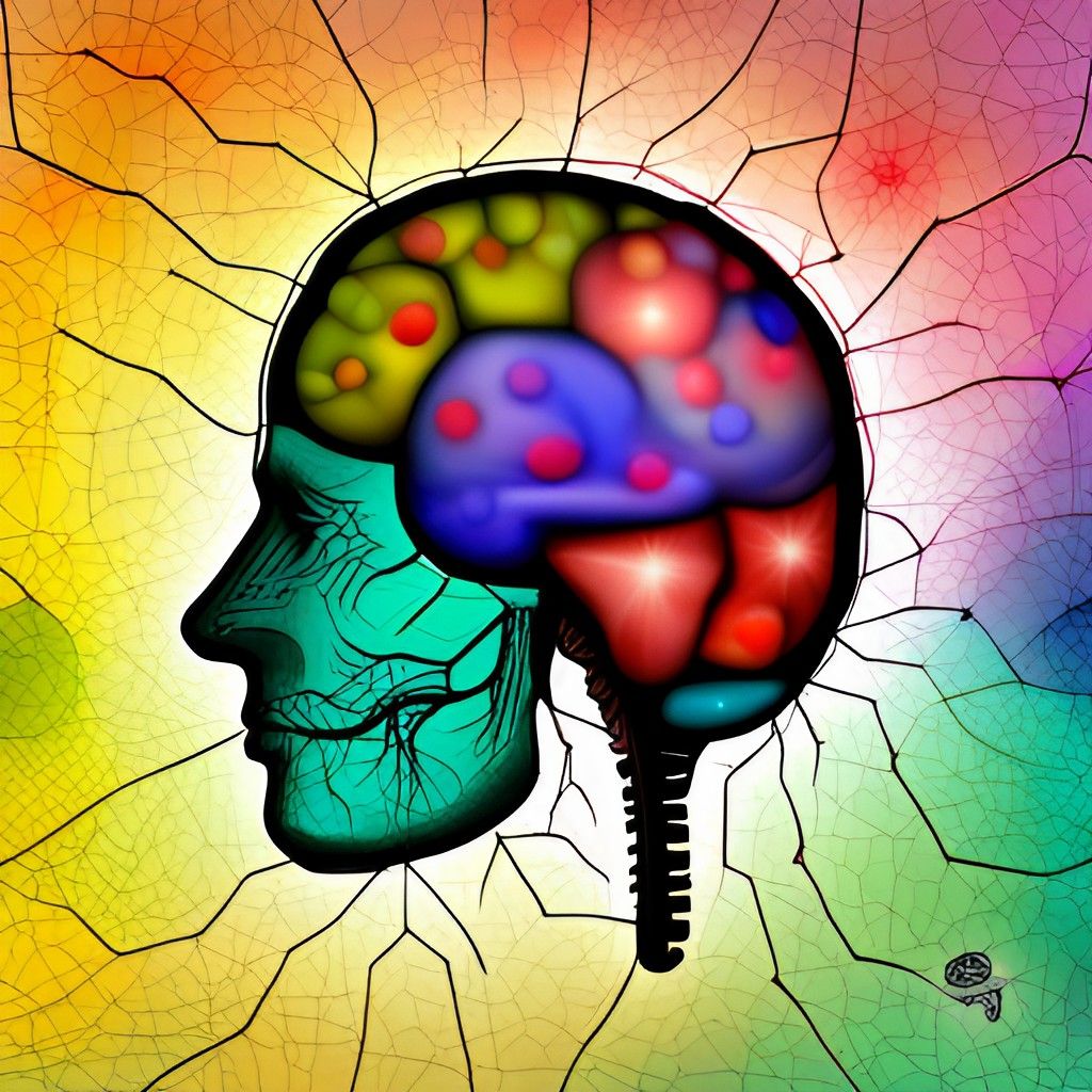 An image showing the brain and a glucose molecule, related to what is type three diabetes and its link to memory problems.