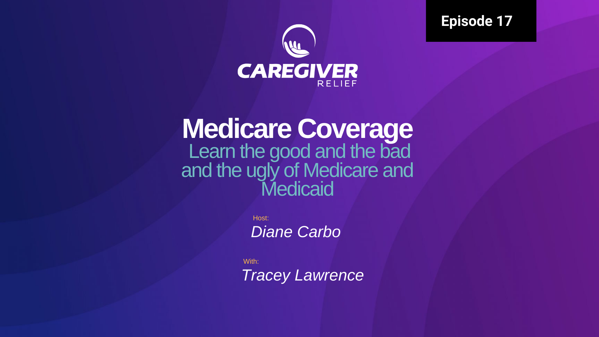 Episode 17 – Tracey Lawrence – Medicare Coverage