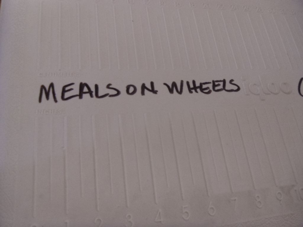 My Meals on Wheels Volunteer Experience