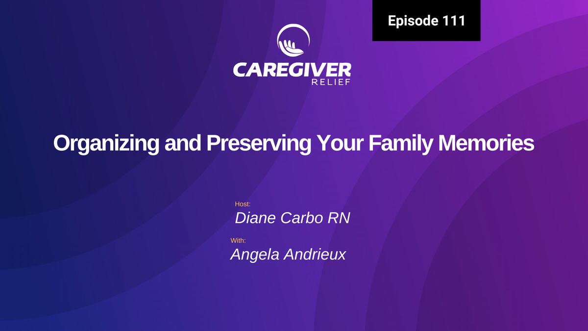 Organizing and Preserving Your Family Memories with Angela Andrieux of MyLio Photos - Episode 111